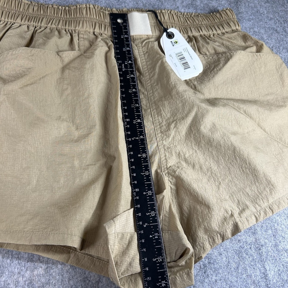 Prana Cross Back Short Womens Large Nomad 3" Nylon Hiking Granola Gorpecore - Picture 2 of 10